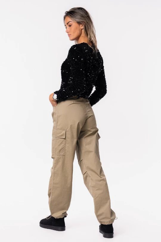 Cargo parachute taupe afbeelding